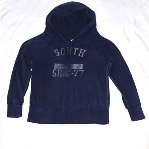 Vintage American Eagle Hoodie With Buttons